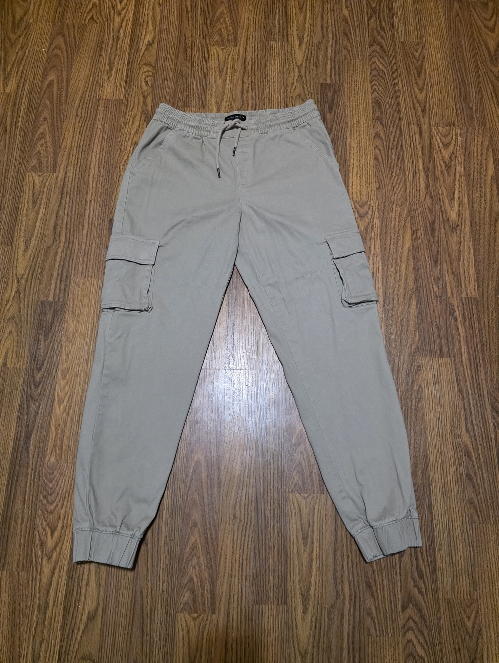 Silver Jeans Charlotte Cargo Pants Beige Utility Gorpcore Womens Small F18